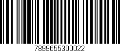 Código de barras (EAN, GTIN, SKU, ISBN): '7899655300022'