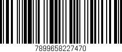 Código de barras (EAN, GTIN, SKU, ISBN): '7899658227470'