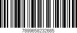 Código de barras (EAN, GTIN, SKU, ISBN): '7899658232665'