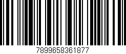 Código de barras (EAN, GTIN, SKU, ISBN): '7899658361877'
