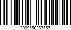 Código de barras (EAN, GTIN, SKU, ISBN): '7899658367657'