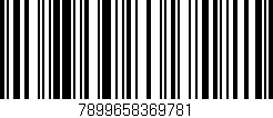 Código de barras (EAN, GTIN, SKU, ISBN): '7899658369781'