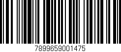 Código de barras (EAN, GTIN, SKU, ISBN): '7899659001475'