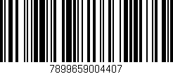 Código de barras (EAN, GTIN, SKU, ISBN): '7899659004407'