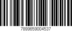 Código de barras (EAN, GTIN, SKU, ISBN): '7899659004537'