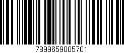 Código de barras (EAN, GTIN, SKU, ISBN): '7899659005701'