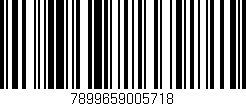 Código de barras (EAN, GTIN, SKU, ISBN): '7899659005718'