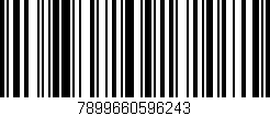 Código de barras (EAN, GTIN, SKU, ISBN): '7899660596243'