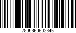 Código de barras (EAN, GTIN, SKU, ISBN): '7899669603645'