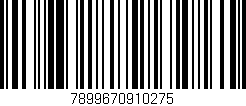 Código de barras (EAN, GTIN, SKU, ISBN): '7899670910275'