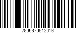 Código de barras (EAN, GTIN, SKU, ISBN): '7899670913016'
