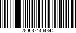 Código de barras (EAN, GTIN, SKU, ISBN): '7899671494644'