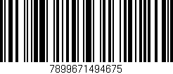 Código de barras (EAN, GTIN, SKU, ISBN): '7899671494675'