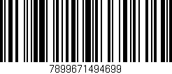 Código de barras (EAN, GTIN, SKU, ISBN): '7899671494699'
