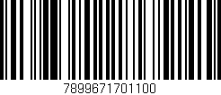 Código de barras (EAN, GTIN, SKU, ISBN): '7899671701100'
