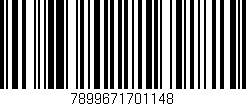 Código de barras (EAN, GTIN, SKU, ISBN): '7899671701148'