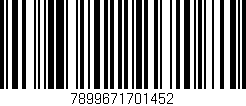 Código de barras (EAN, GTIN, SKU, ISBN): '7899671701452'