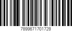 Código de barras (EAN, GTIN, SKU, ISBN): '7899671701728'