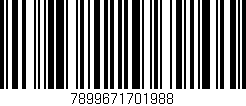 Código de barras (EAN, GTIN, SKU, ISBN): '7899671701988'