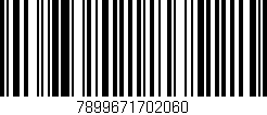 Código de barras (EAN, GTIN, SKU, ISBN): '7899671702060'