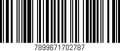 Código de barras (EAN, GTIN, SKU, ISBN): '7899671702787'