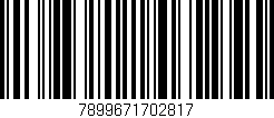 Código de barras (EAN, GTIN, SKU, ISBN): '7899671702817'