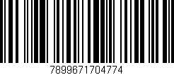 Código de barras (EAN, GTIN, SKU, ISBN): '7899671704774'
