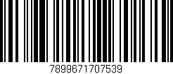 Código de barras (EAN, GTIN, SKU, ISBN): '7899671707539'