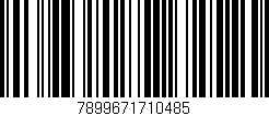Código de barras (EAN, GTIN, SKU, ISBN): '7899671710485'