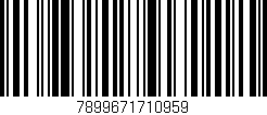 Código de barras (EAN, GTIN, SKU, ISBN): '7899671710959'