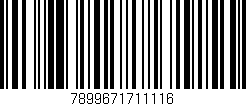 Código de barras (EAN, GTIN, SKU, ISBN): '7899671711116'
