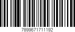 Código de barras (EAN, GTIN, SKU, ISBN): '7899671711192'