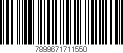 Código de barras (EAN, GTIN, SKU, ISBN): '7899671711550'