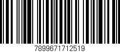 Código de barras (EAN, GTIN, SKU, ISBN): '7899671712519'