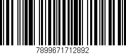 Código de barras (EAN, GTIN, SKU, ISBN): '7899671712892'