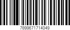 Código de barras (EAN, GTIN, SKU, ISBN): '7899671714049'