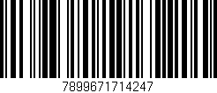 Código de barras (EAN, GTIN, SKU, ISBN): '7899671714247'