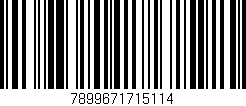 Código de barras (EAN, GTIN, SKU, ISBN): '7899671715114'