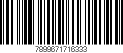Código de barras (EAN, GTIN, SKU, ISBN): '7899671716333'