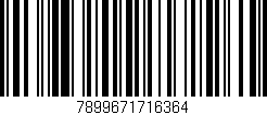 Código de barras (EAN, GTIN, SKU, ISBN): '7899671716364'