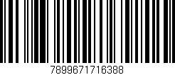Código de barras (EAN, GTIN, SKU, ISBN): '7899671716388'