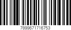 Código de barras (EAN, GTIN, SKU, ISBN): '7899671716753'