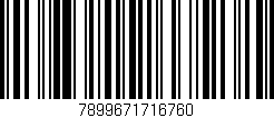 Código de barras (EAN, GTIN, SKU, ISBN): '7899671716760'