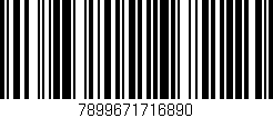 Código de barras (EAN, GTIN, SKU, ISBN): '7899671716890'