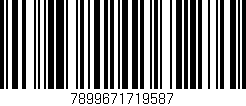 Código de barras (EAN, GTIN, SKU, ISBN): '7899671719587'
