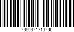 Código de barras (EAN, GTIN, SKU, ISBN): '7899671719730'