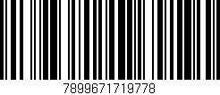 Código de barras (EAN, GTIN, SKU, ISBN): '7899671719778'
