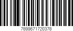 Código de barras (EAN, GTIN, SKU, ISBN): '7899671720378'
