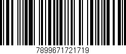 Código de barras (EAN, GTIN, SKU, ISBN): '7899671721719'