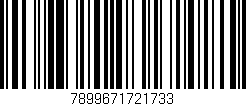 Código de barras (EAN, GTIN, SKU, ISBN): '7899671721733'